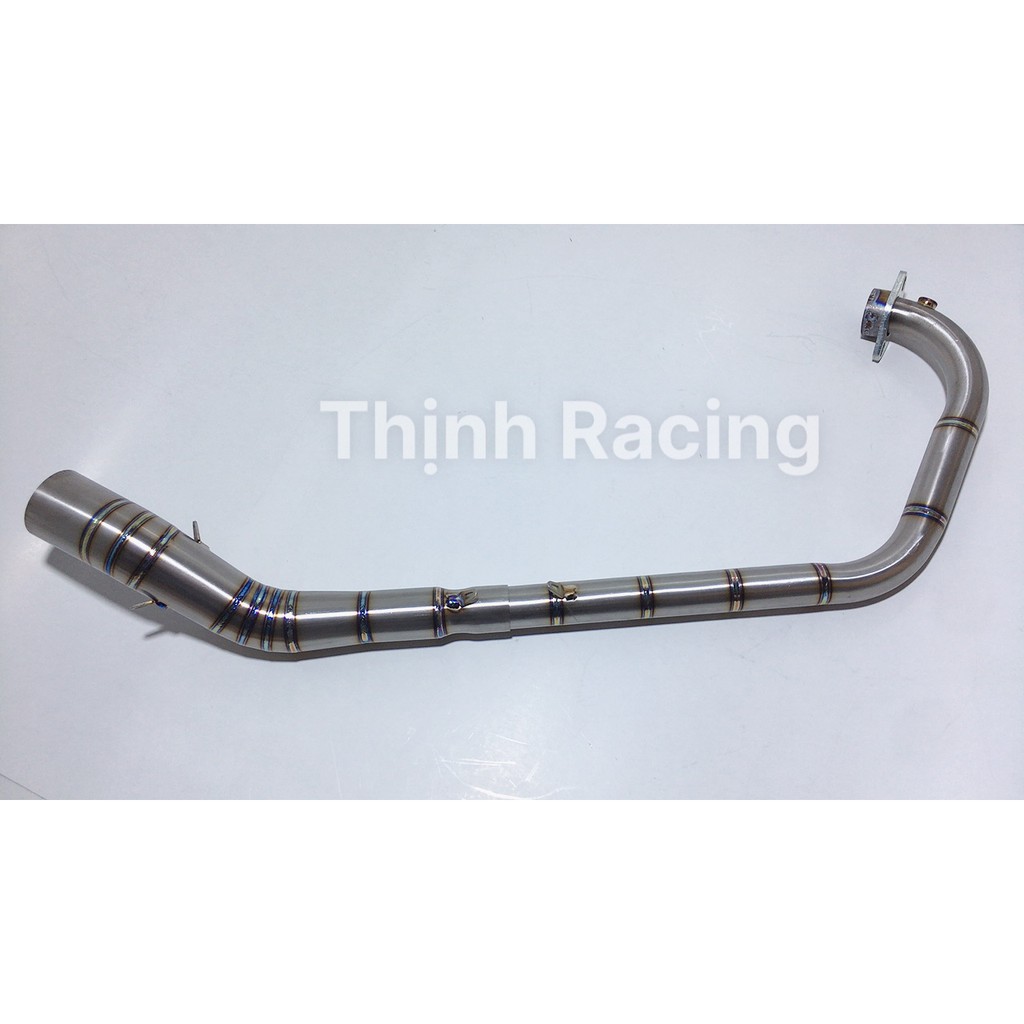 Cổ pô titan from Wrx Satria Fi Raider Fi Winner Sonic uốn CNC không móp , mối hàn mũi tên cực đẹp