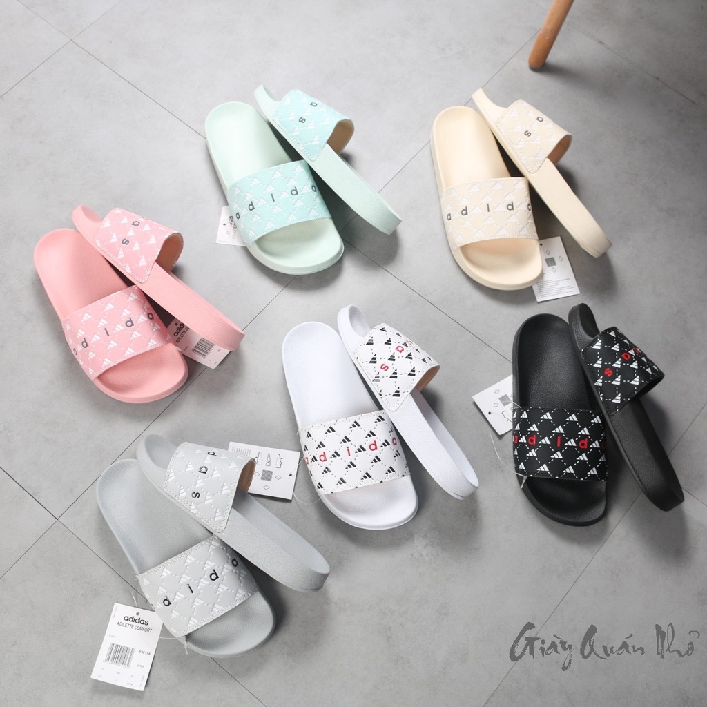 Dép thể thao addidas, siêu nhẹ, quai êm, keo bền; (khâu quai miễn phí); màu đẹp