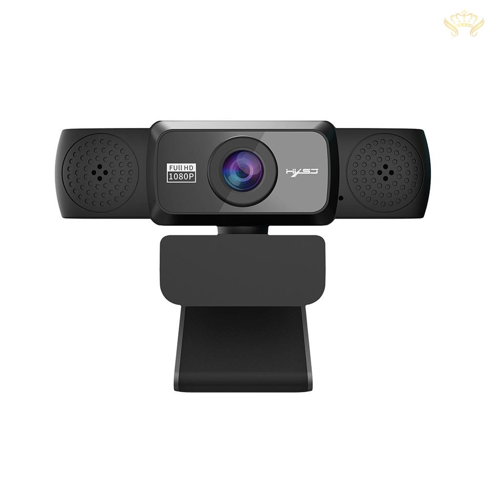 Camera Máy Tính HXSJ S5 1080P Tích Hợp Microphone Hấp Thụ Âm Thanh 8m Có Thể Điều Chỉnh Độ Phân Giải Cao