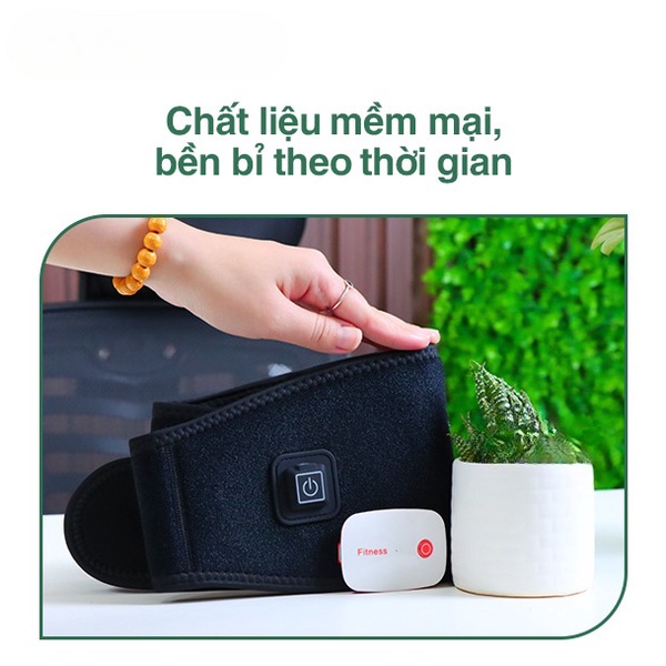 Đai massage giảm mỡ bụng Fitness 1102,máy massage giảm mỡ kết nối app,cho vong eo thon gọn và vóc dáng cân đối