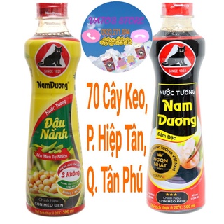 Nước Tương Nam Dương Đậu Nành / Đậu Nành Đậm đặc chai 500ml