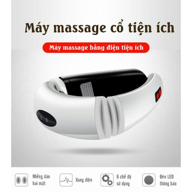 VÒNG MASSAGE CỔ -VAI- GÁY THÔNG MINH CAO CẤP