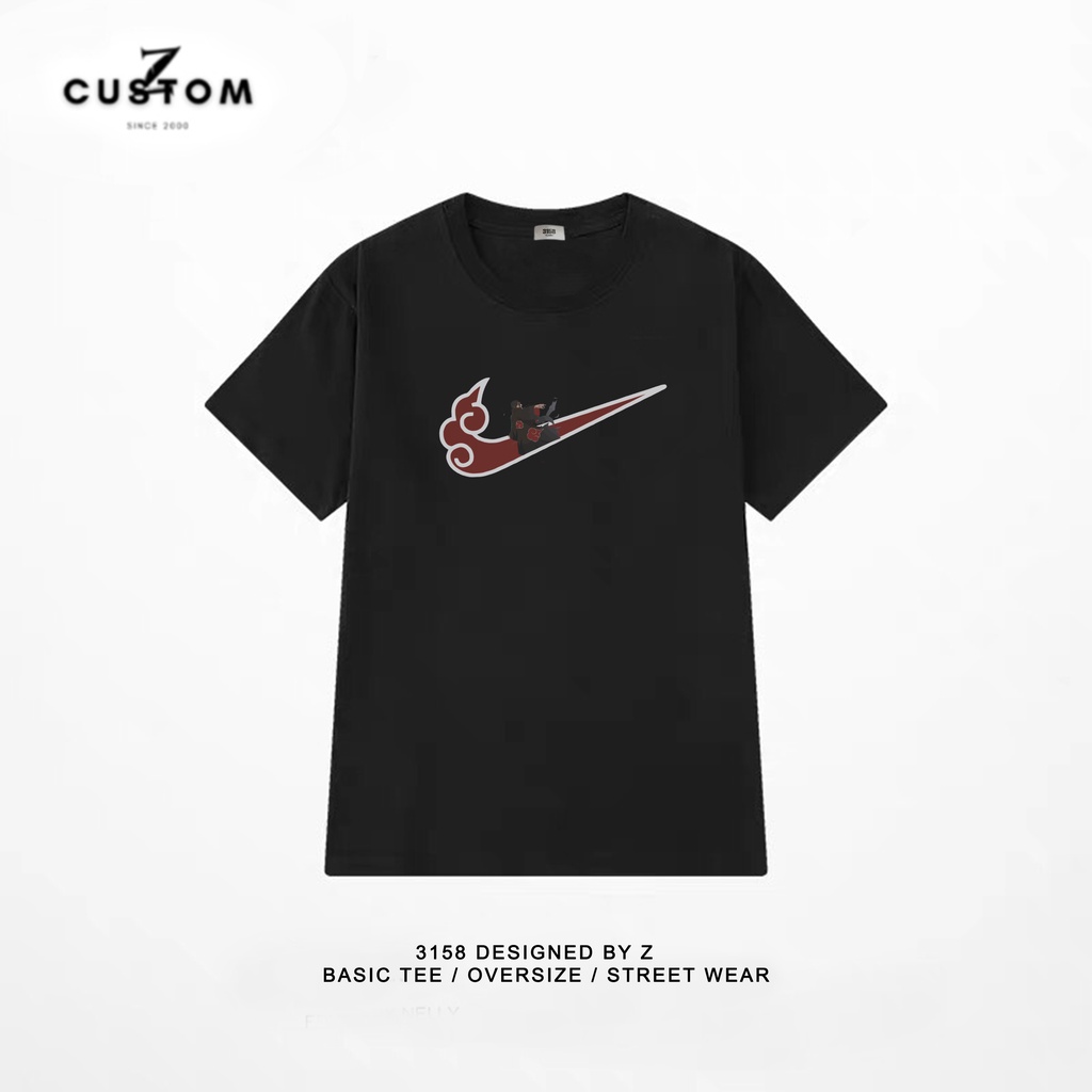Áo Thun Nike itachi Form Rộng Tay Lỡ Chất Liệu Cotton Cao Cấp Thoáng Mát