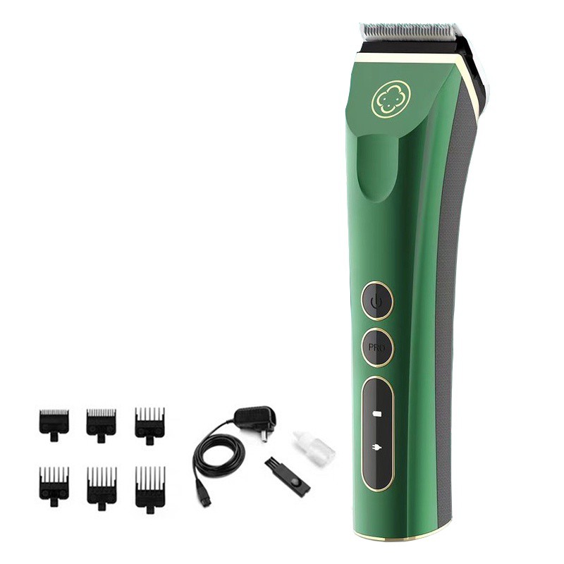 Tông đơ cắt tóc công suất 7w dùng 4h madeshow CG-982F màu xanh lá