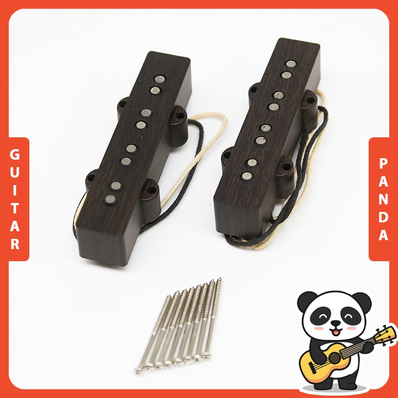 Bộ Pickup Cho Đàn Guitar Jazz Bass Đũa Alnico