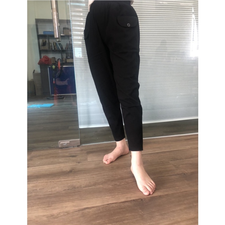 Quần Kaki Ống Suông Unisex Nam Nữ - Quần Baggy Nam Nữ Thô kaki túi khuy LOAỊ 1