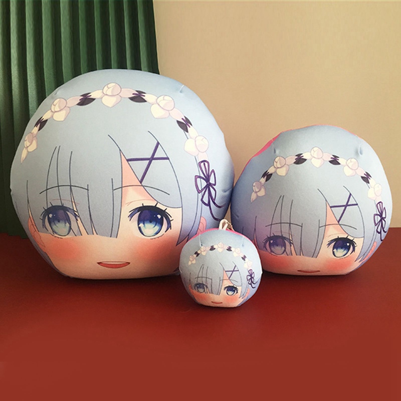 Búp Bê Nhồi Bông Re: Zero Rem Ram 000