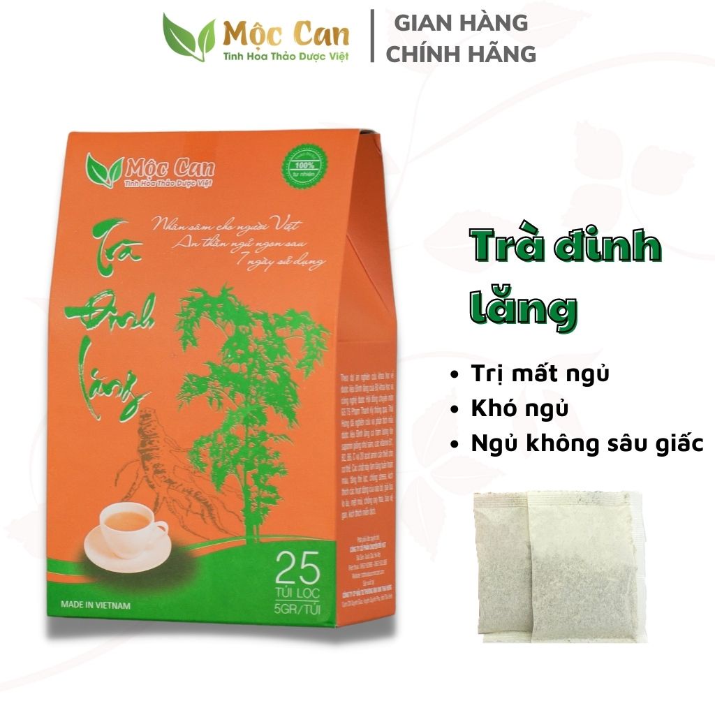 Trà Đinh Lăng - Hỗ Trợ Chứng Mất Ngủ, Cải Thiện Giấc Ngủ, Cho Giấc Ngủ Ngon Và Sâu Giấc Hơn