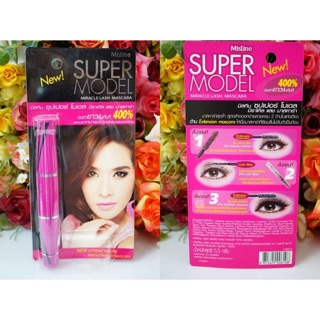 MASCARA SIÊU NỐI MI SUPER MODEL 400% MISTINE - CHÍNH HÃNG
