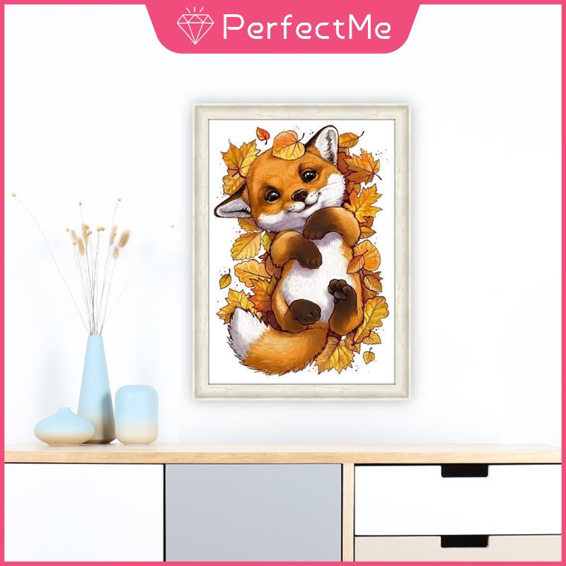 Bộ tranh đính đá 5D tự làm hình chú sóc trang trí tường nhà