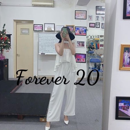 Đồ bay nữ, jumpsuit dài, ống rộng, chất lụa trắng ME'S DIARY | BigBuy360 - bigbuy360.vn