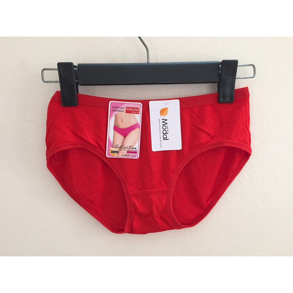 QUẦN LÓT COTTON CO DÃN 4 CHIỀU CỰC ĐẸP cho chị em từ 50-70kg mã 8005 (Ảnh thật)