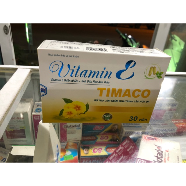 Vitamin E timaco hộp 30 viên