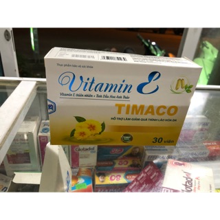Vitamin E timaco hộp 30 viên