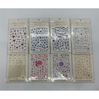 Sticker chữ dán móng