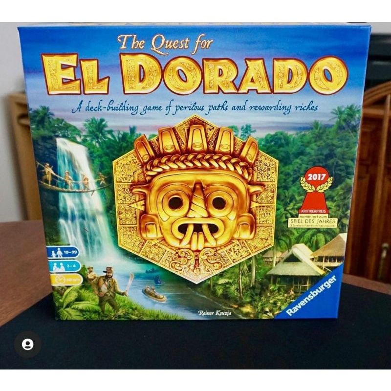 [BOARD GAME] The Quest for El Dorado Đồ chơi trẻ em