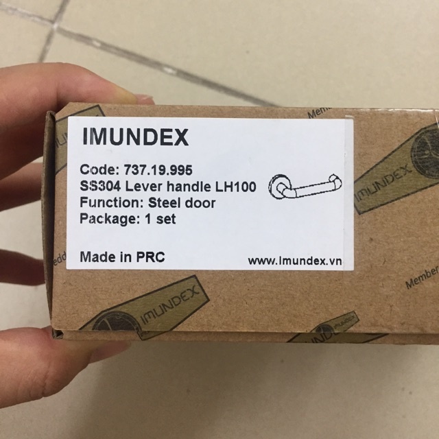 Tay nắm gạt Imundex ( không kèm ruột khoá)