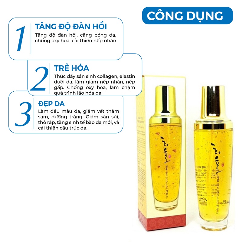 Serum vàng 24k - Serum dưỡng trắng da dưỡng ẩm tinh chất vàng 24k cao cấp Labelage Hàn Quốc | BigBuy360 - bigbuy360.vn