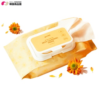 Khăn Giấy Tẩy Trang 80 Tờ Goodal Calendula PH Balancing Deep Cleansing Tissue