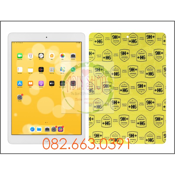 Dán cường lực Ipad 8 wifi / Ipad mini new wifi dẻo nano trong suốt siêu bền