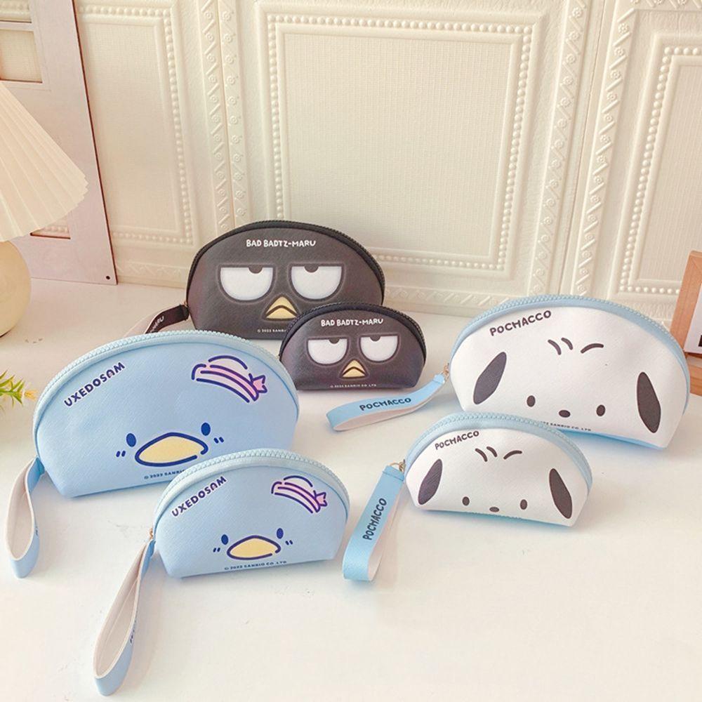 Túi Đựng Mỹ Phẩm Da PU Họa Tiết Hoạt Hình Melody Dễ Thương