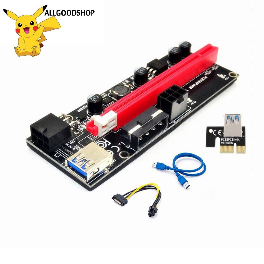 Cáp Mở Rộng Usb 3.0 Pcie Ver 009s 16x 6 Pin | BigBuy360 - bigbuy360.vn