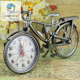 Đồng hồ báo thức hình xe đạp phong cách vintage