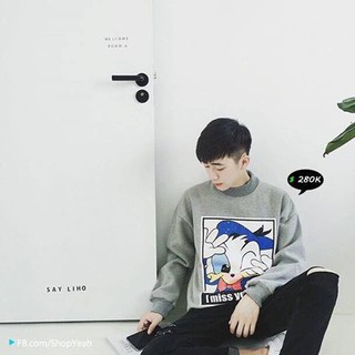 Áo nỉ vịt donal