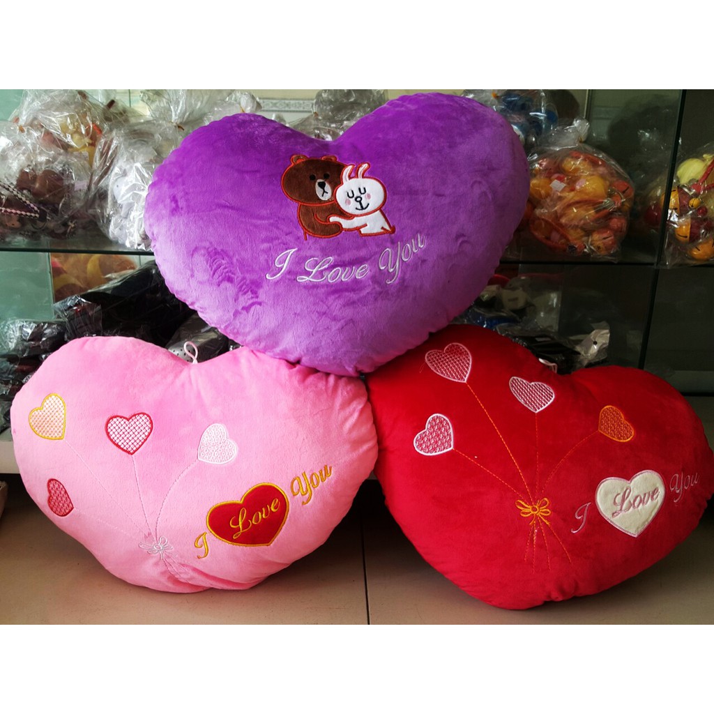 GỐI ÔM TRÁI TIM I LOVE YOU  G06