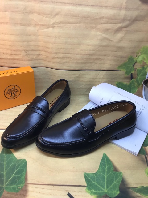 Giày lười nam công sở văn phòng dáng Hàn Quốc | BigBuy360 - bigbuy360.vn