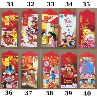 Combo 10 Lì xì Tết mẫu mới nhất