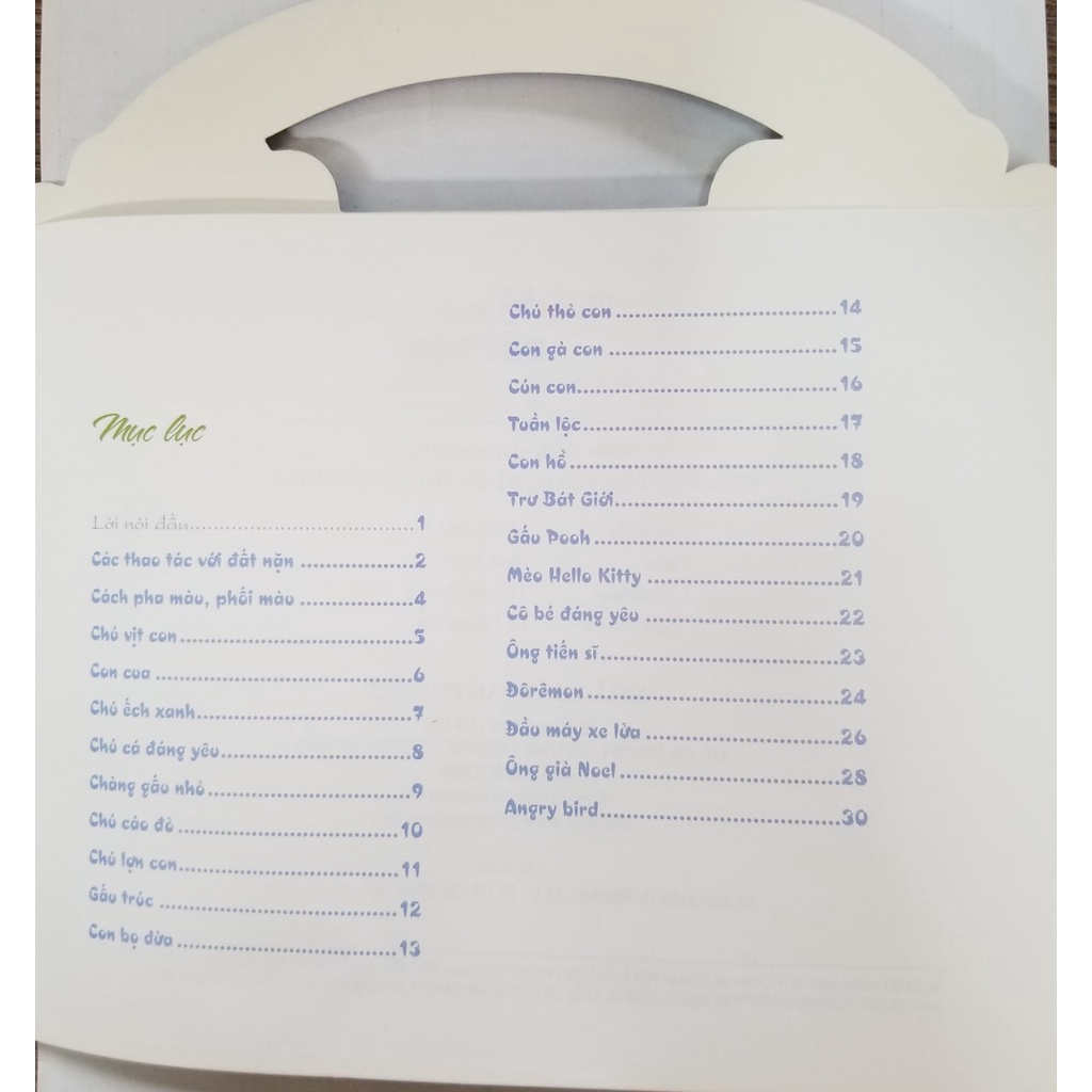 Sách- Combo Cùng Bé Chơi Đất Nặn- Bé Nặn Hoa Quả- Bé Nặn Con Vật