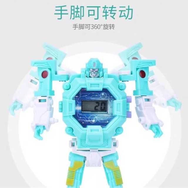 Đồng Hồ Robot cho Bé ( có Video hướng dẫn )