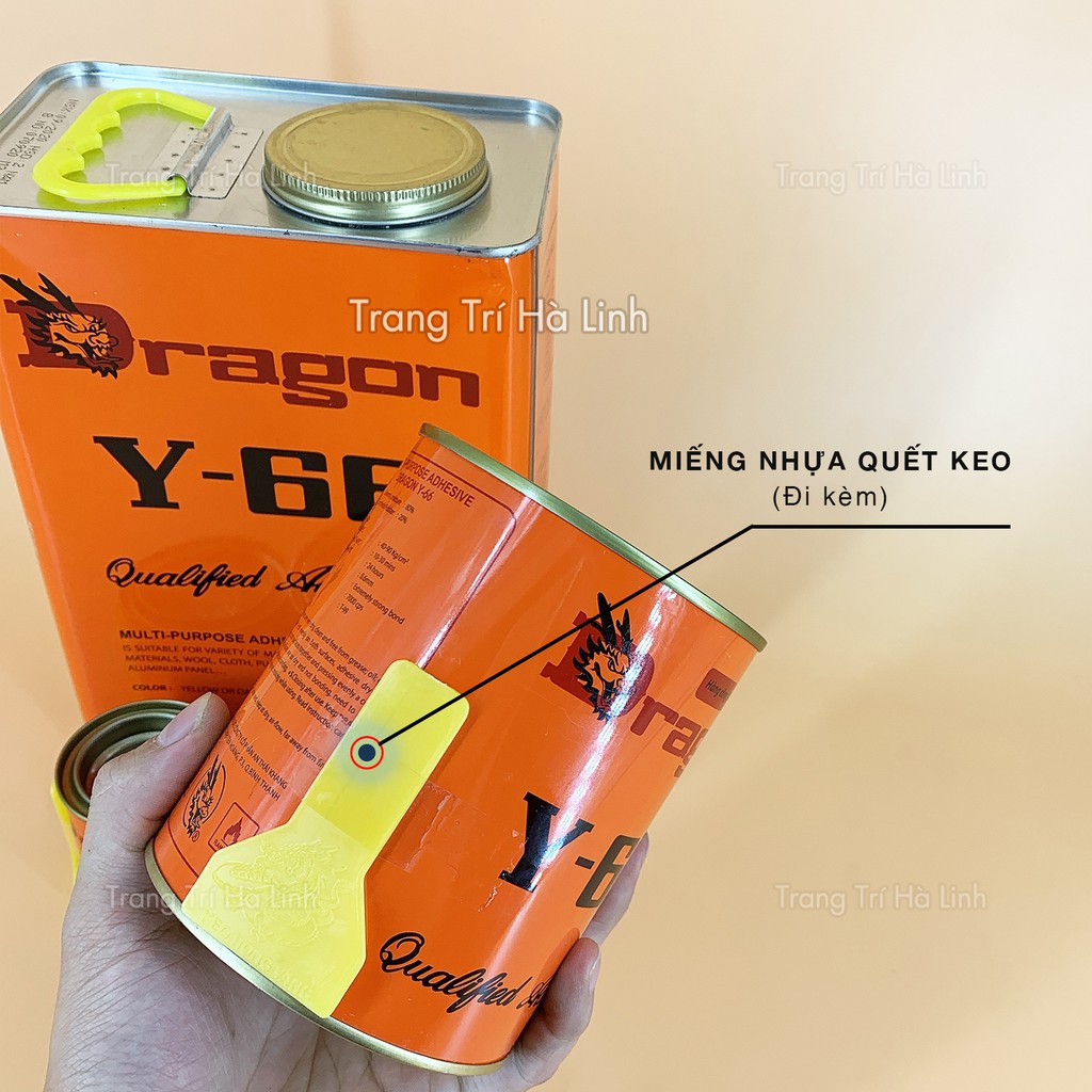 Keo rồng vàng Y66 DRAGON siêu dính dán thảm nỉ trải sàn