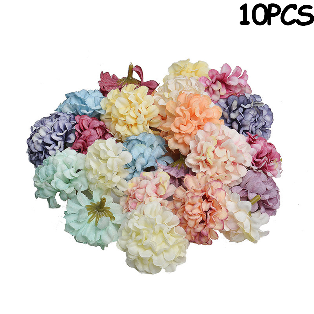 Set 10 hoa cẩm tú cầu nhân tạo trang trí cho tiệc cưới