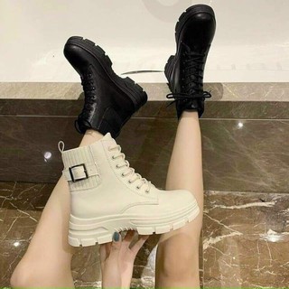 giày boot nữ👢(Freeship)👢boot quảng châu đế độn 5 phân