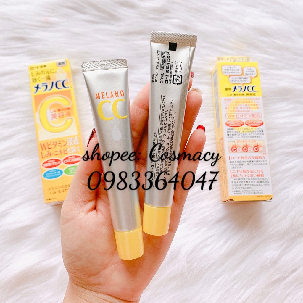 Serum Giảm Thâm Mụn CC Melano Vitamin C