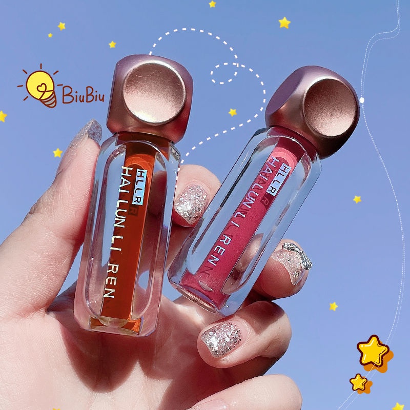 Son Bóng Dưỡng Ẩm Dạng Tuýp Trong Suốt 8 Màu Tùy Chọn Hllr