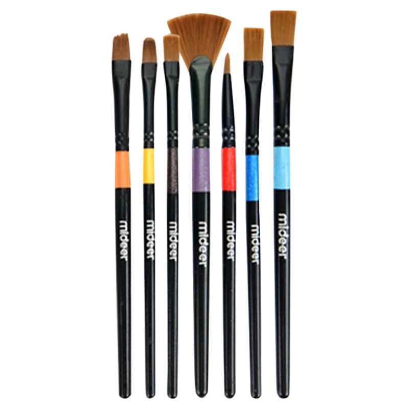 Bộ Cọ Vẽ Cho Bé Từ 3 Tuổi Dễ Dàng Học Vẽ - Finger Paint Brush Set - Mideer