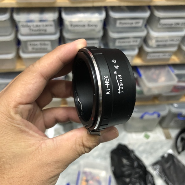 Ngàm Chuyển AI-Nex - Hiệu Fusnid (Lens Nikon gắn máy Sony-E)