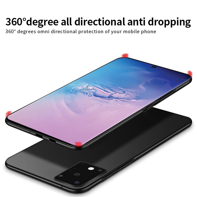 Ốp điện thoại PC siêu mỏng mượt cho Samsung Galaxy S20 Ultra A51 A71 S10 Plus Note 10 Lite