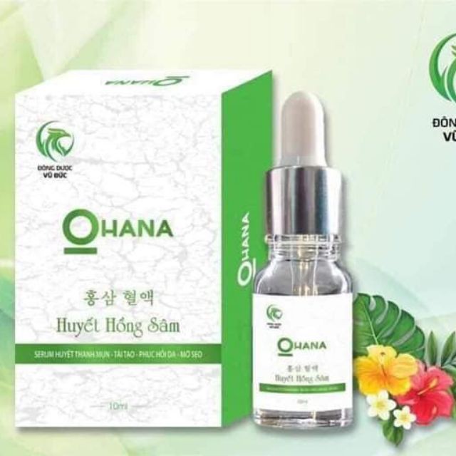 Huyết Hồng Sâm OHANA Sạch Mụn Thâm Sẹo Rỗ Không Sưng Đỏ - Đông Y Vũ Đức | BigBuy360 - bigbuy360.vn