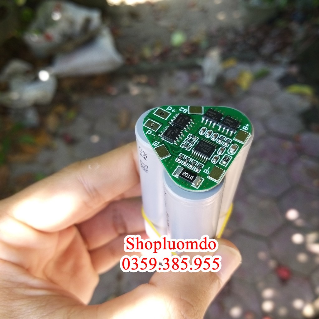 Mạch bảo vệ pin 3s 8A Dùng IC điều khiển
