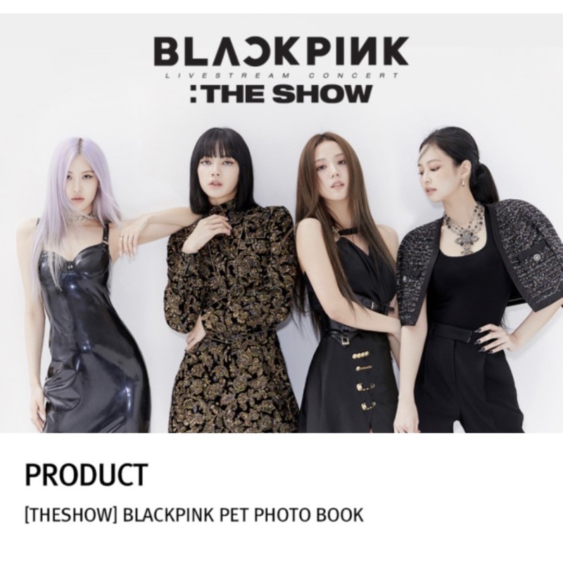 Sách ảnh Blackpink Pet : The Show | Pet Photo book chính hãng