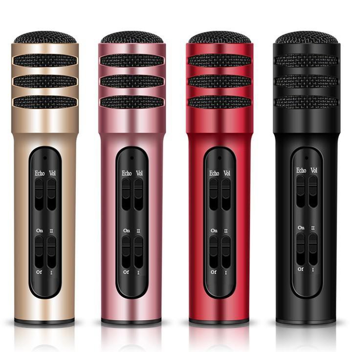 Micro Livestream Thu Âm HOLOCOM C7 C11 Pro- Hát Karaoke Livestream 3 in 1 Chất Lượng Đỉnh Cao