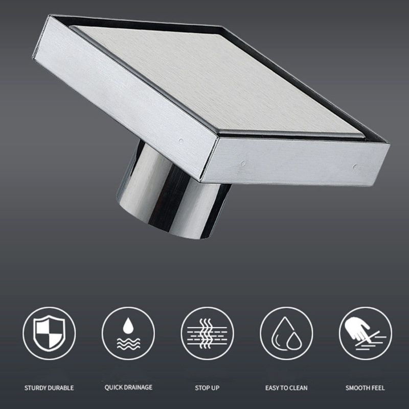 Nắp Đậy Cống Thoát Nước Sàn Nhà Tắm / Gara / Nhà Bếp Vô Hình