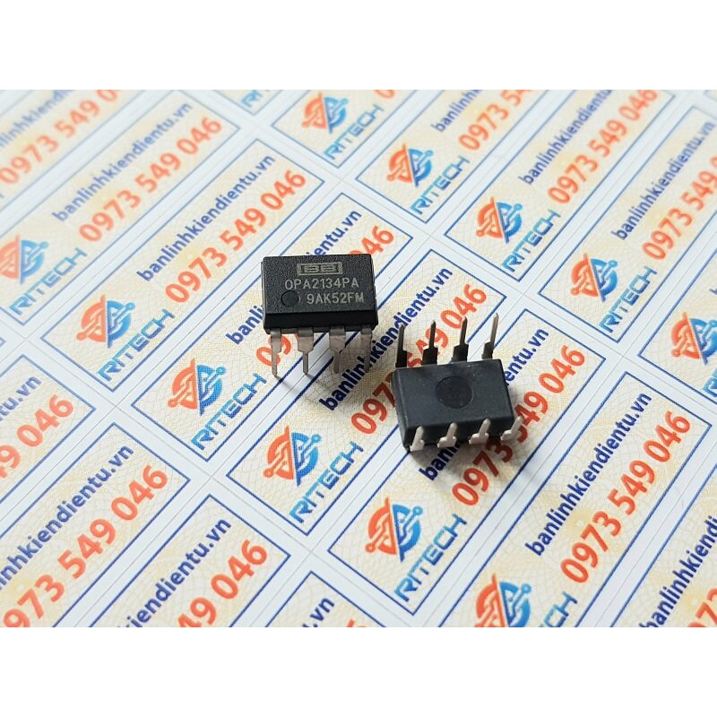 OPA2134PA OPA2134P OPA2134 IC OPAMP 2-18V 8MHz DIP-8 (hàng chính hãng)