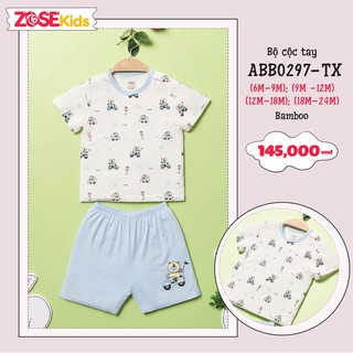 (Vải Bamboo) Bộ quần áo trẻ em ZoseKids ABB0297