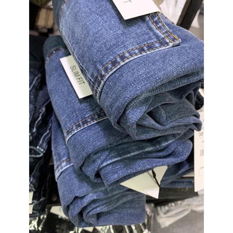 Quần Jean Rách Nam Vải Jean Co Giãn Mềm Mịn QJRA