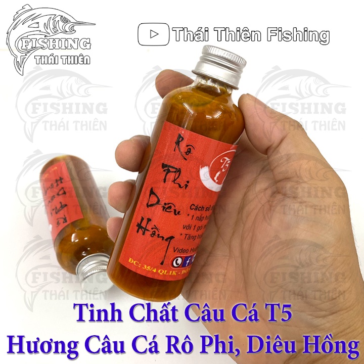 Hương Câu Cá Rô Phi Diêu Hồng T5 Kích Thích Cá Nhanh Ăn Mồi Dùng Câu Đơn Đài Hồ Dịch Vụ Sông Tự Nhiên